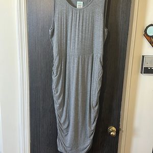 Gray Sleeveless Dress